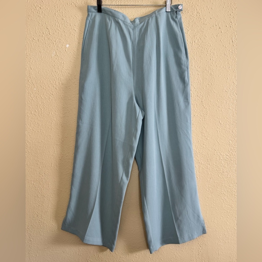 NEW | Tommy Bahama | Blue Side Zip Dress Pants 100% Silk - Size 14